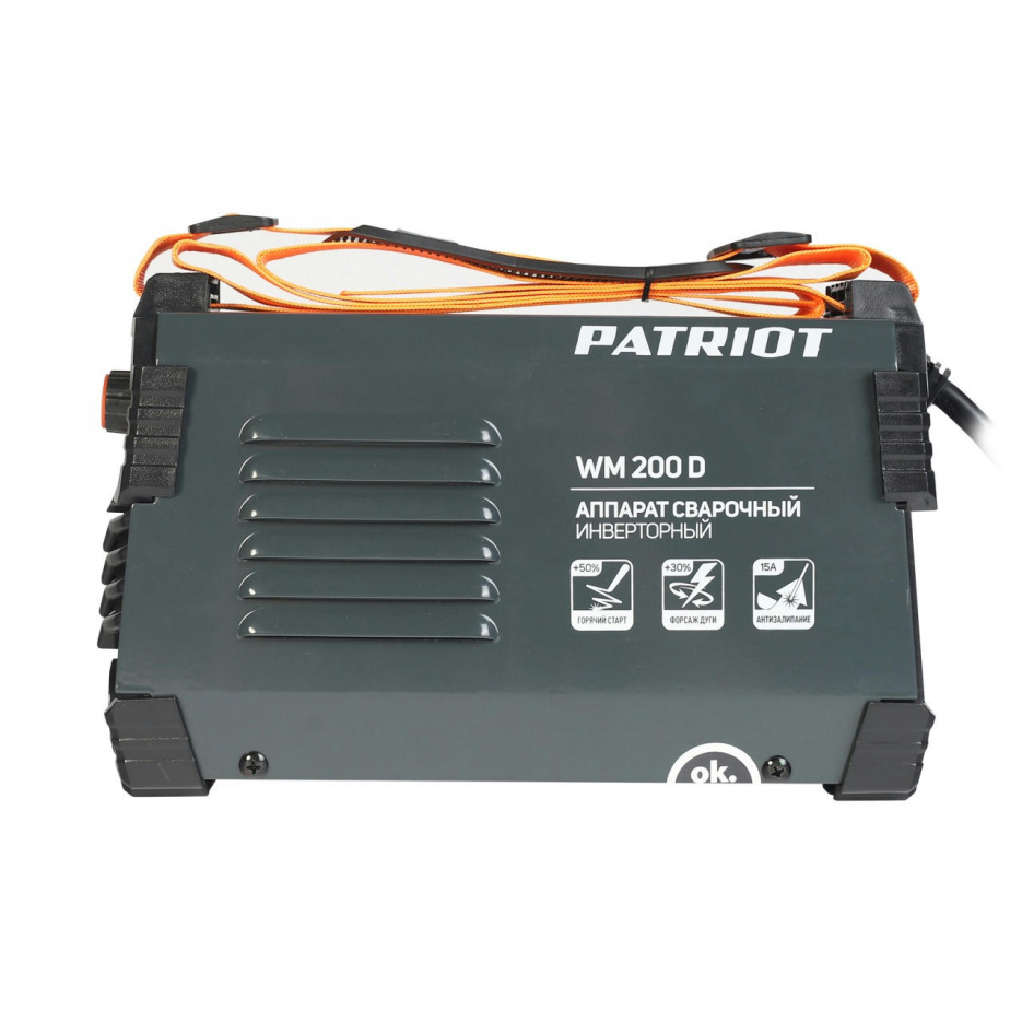 Аппарат сварочный WM 200 D, 200 А, инверторный PATRIOT 605302020